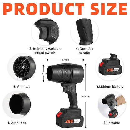Jetblow™ Pro - Most Powerful Air Blower For Car, Home & Outdoor Space