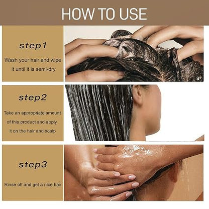 2 Bottles Raw Batana Oil for Hair Growth 100g Each