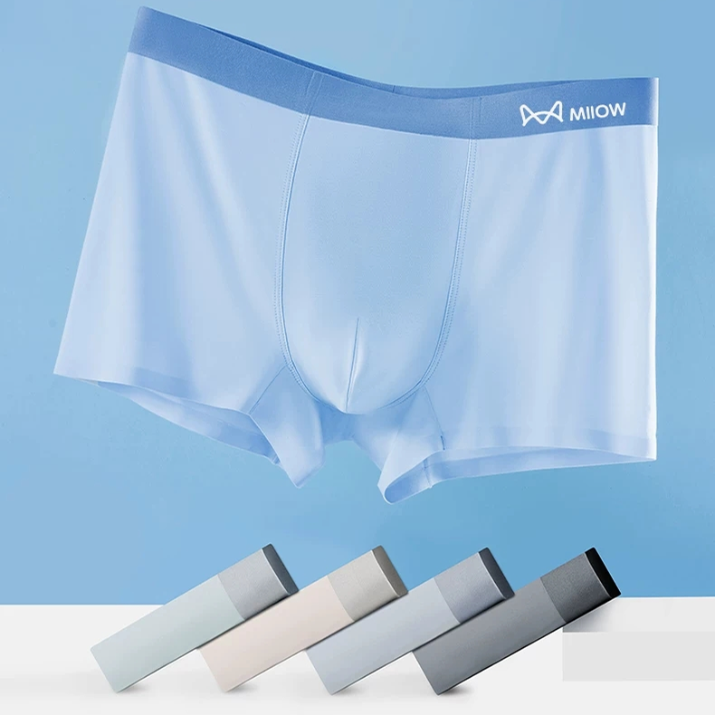 Men's Ice Silk Briefs Boxers _ Buy 1 Get 2 Free