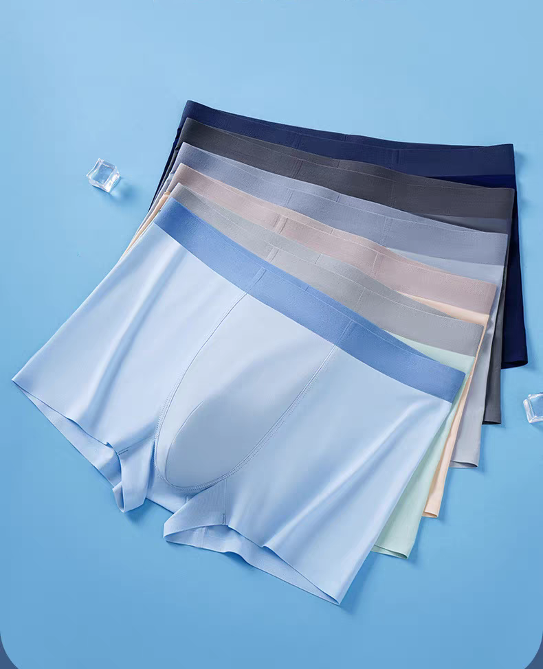 Men's Ice Silk Briefs Boxers _ Buy 1 Get 2 Free