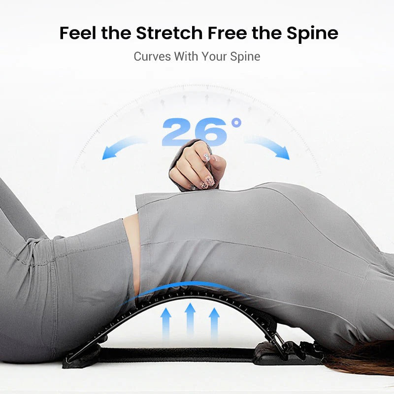 ⏰FLASH SALE 48% OFF🔥Magnetic Therapy Acupuncture Massage Lumbar Back Stretcher